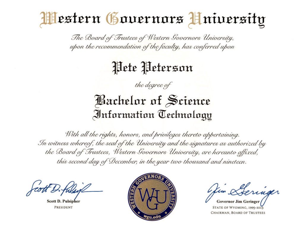 Pete Peterson Bachelor Of Science In Information Technology 1024x768 